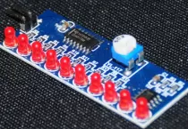 Mạch tự ráp IC 4017 + LM555